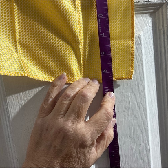 DiBanGu Solid Tie Men's Silk Tie Handkerchief Woven Necktie & Pocket Square NEW - Picture 12 of 16